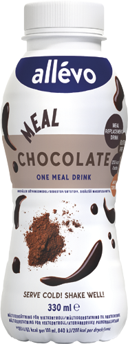 2001585_1 LABEL Allevo One Meal Chocolate Drink 33 cl SE-NO-DK-FI_1